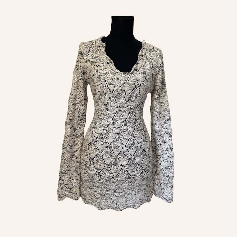 fairy grunge cottagecore knit sweater 2000s style